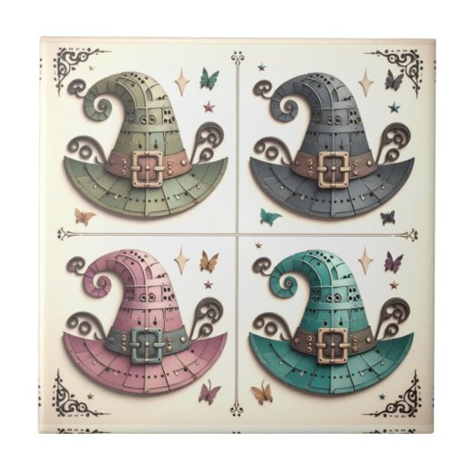 Whimsical Hexen Fliese (Vorderseite)