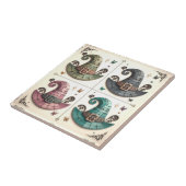 Whimsical Hexen Fliese (Seite)