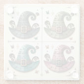Whimsical Hexen Glasuntersetzer (Rückseite)