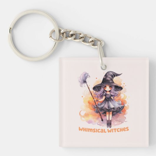 Whimsical Hexen Schlüsselanhänger (Vorderseite)