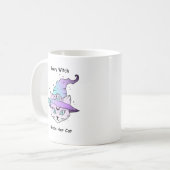 Whimsical Hexenkatze Kaffeetasse (Vorderseite Links)