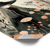 Whimsical Hexenwasser Halloween-Kinderzimmer Poster (Ecke)