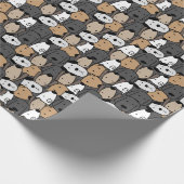 Whimsical Hogs Wonderland Geschenkpapier (Ecke)