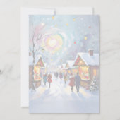 Whimsical Holiday Market Merry Christmas 5x7 Card Einladung (Rückseite)