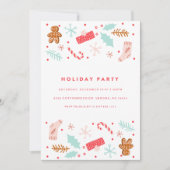 Whimsical Holiday Party Einladung (Vorderseite)