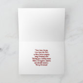 Whimsical Holiday Penguin Trio Karte (Innenseite)