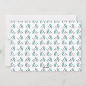 Whimsical Holly 2-Foto Weihnachten (Rückseite)