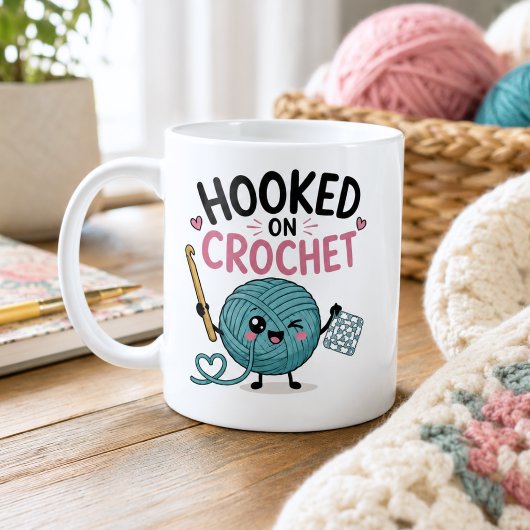 Whimsical Hooked on Crochet Kaffeetasse
