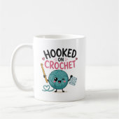 Whimsical Hooked on Crochet Kaffeetasse (Links)