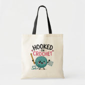 Whimsical Hooked on Crochet Tragetasche (Vorne)