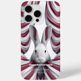 Whimsical Hopper: Artful Rabbit iPhone 15 Fall Case-Mate iPhone Hülle