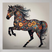 Whimsical Horse Poster (Vorne)