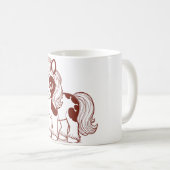Whimsical Horse Tasse (VorderseiteRechts)