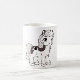Whimsical Horse Tasse