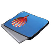 Whimsical Hot Air Ballon Electronics Bag Laptopschutzhülle (Vorne Knopf)