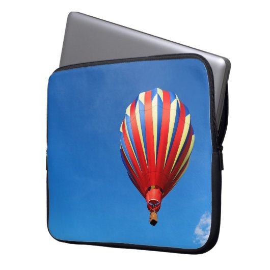 Whimsical Hot Air Ballon Electronics Bag Laptopschutzhülle (Vorderseite Links)