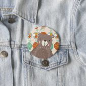 Whimsical Hot Air Ballons Button (Beispiel)