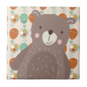 Whimsical Hot Air Ballons Fliese (Vorderseite)