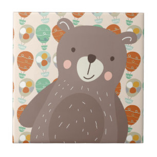 Whimsical Hot Air Ballons Fliese