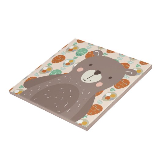 Whimsical Hot Air Ballons Fliese (Seite)