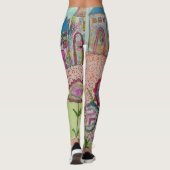 Whimsical Houses Leggings (Rückseite)