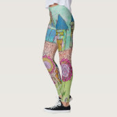 Whimsical Houses Leggings (Links)