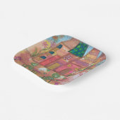 Whimsical Houses Party Teller (Gewinkelt)