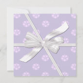 Whimsical Hund Bridal Dusche Einladung (Rückseite)