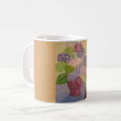 Whimsical Hydrangea Kaffeetasse (Vorderseite Links)