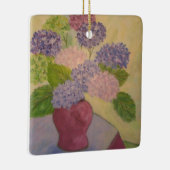 Whimsical Hydrangea Keramikornament (Rechts)
