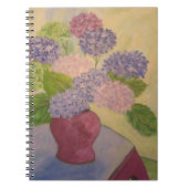 Whimsical Hydrangea Notizblock (Vorderseite)
