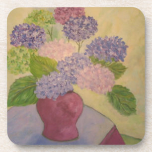Whimsical Hydrangea Untersetzer