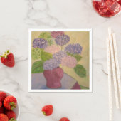Whimsical Hydrangeas Serviette (Beispiel)