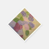 Whimsical Hydrangeas Serviette (Ecke)