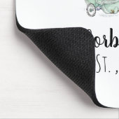 Whimsical Igel Family individuell anpassbar Mousepad (Ecke)