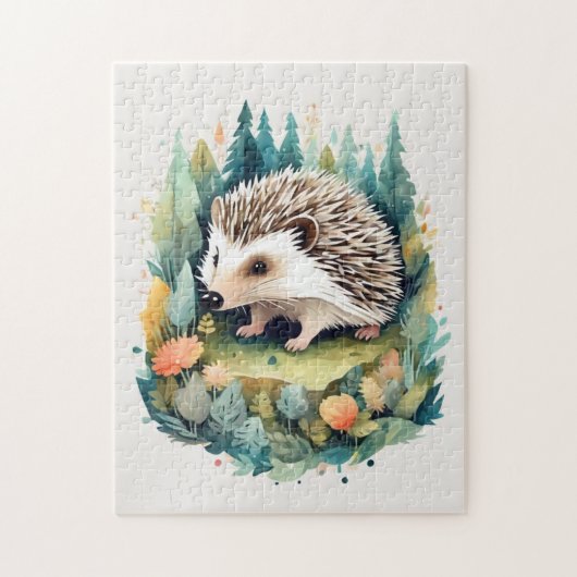 Whimsical Igel l Season : Sommer [A] Puzzle (Vertikal)