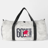 Whimsical Ignorance Is Banned Educational  Duffle Bag (Rückseite)