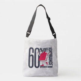 Whimsical Ignorance Is Banned Educational  Tragetaschen Mit Langen Trägern