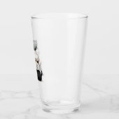 Whimsical Illustration of a Stack of Adorable Cats Glas (Links)