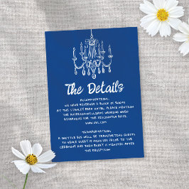 Whimsical Illustriert Hand gezeichnet Fun Wedding  Begleitkarte