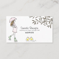 Whimsical Illustriert Midfrau Doula schwangere Mam
