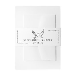 Whimsical Illustriert Wedding Einladungsbanderole