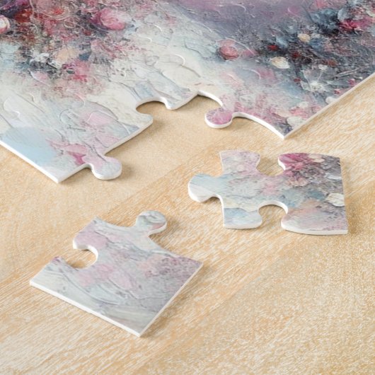 Whimsical Impressionistischer Weihnachtsbaum Puzzle (Seite)