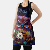 Whimsical Impressionistisches Bläschengemälde Schürze (InSitu)