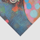 Whimsical Inspirational Fairy Doing Yoga Art Seidenpapier (Detail)