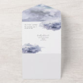 Whimsical ist auf Wolke neun Brautparty All In One Einladung (Außenbereich)