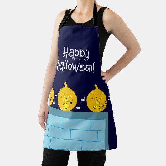 Whimsical Jack-o'-Lanterns: Schürze (InSitu)