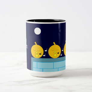 Whimsical Jack-o'-Lanterns: Zweifarbige Tasse