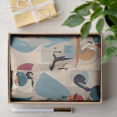 Whimsical Jazz Seidenpapier (Geschenk)