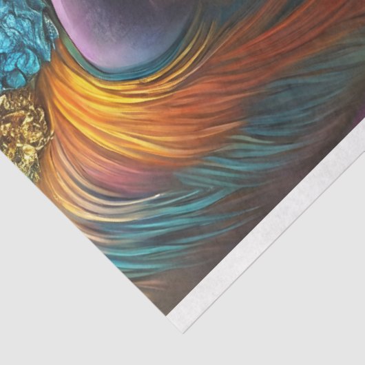 Whimsical Jester Decoupage Seidenpapier (Ausschnitt)